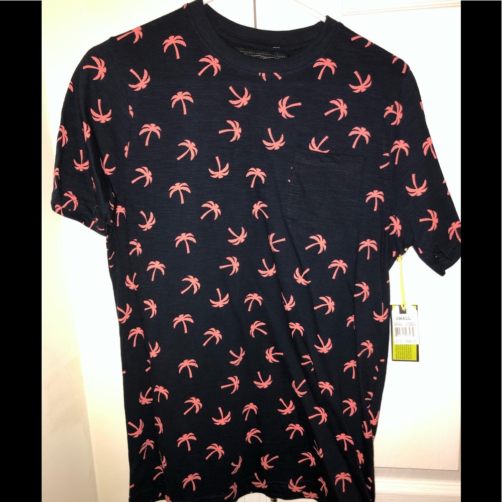 Super Massive palm tree all over t-shirt